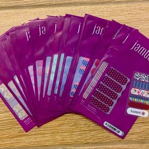 Jamberry bundle of 25 partial sets
